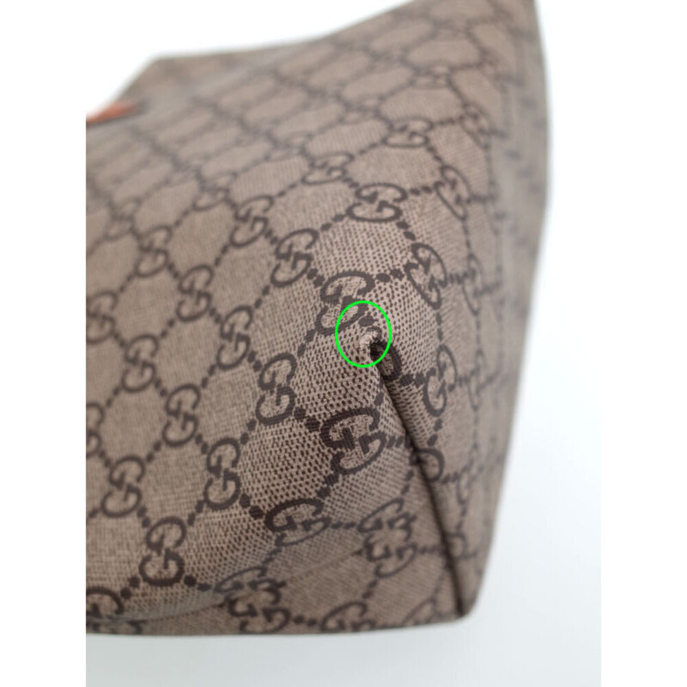 GUCCI GG Supreme Butterfly Tote Bag Handbag - Picture 4 of 9